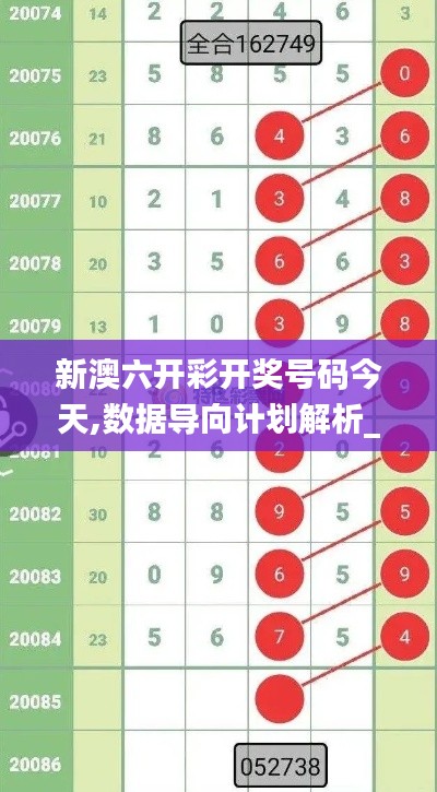 新澳六开彩开奖号码今天,数据导向计划解析_10DM194.183-6