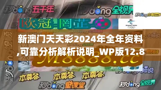 新澳门天天彩2024年全年资料,可靠分析解析说明_WP版12.813-2