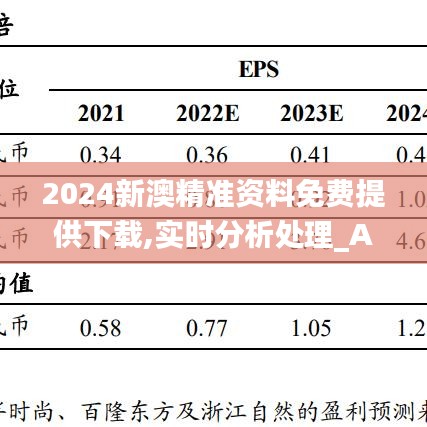 2024新澳精准资料免费提供下载,实时分析处理_ACI83.718商务版