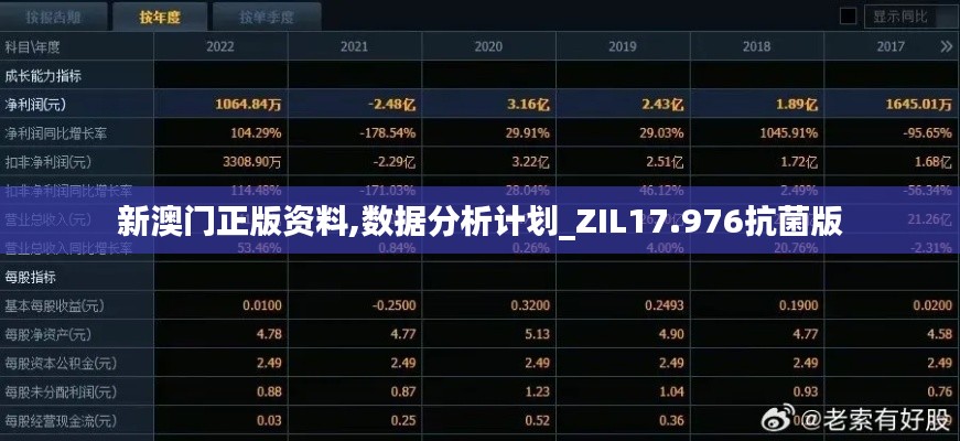 新澳门正版资料,数据分析计划_ZIL17.976抗菌版