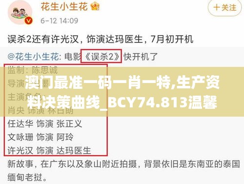 澳门最准一码一肖一特,生产资料决策曲线_BCY74.813温馨版