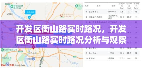 开发区衡山路实时路况分析与观察报告