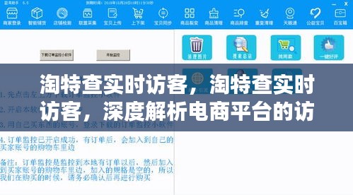 淘特实时访客监控深度解析，电商平台访客管理与策略探究