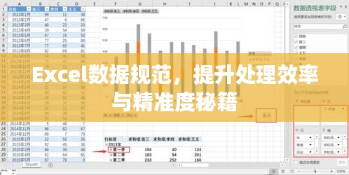 Excel数据规范，提升处理效率与精准度秘籍