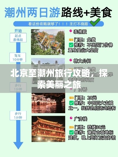 北京至潮州旅行攻略，探索美丽之旅