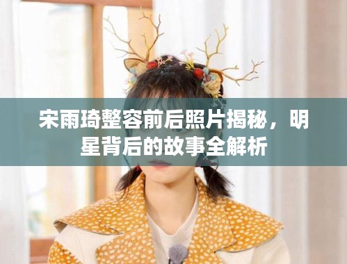 宋雨琦整容前后照片揭秘，明星背后的故事全解析