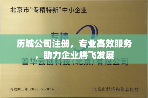 历城公司注册，专业高效服务，助力企业腾飞发展