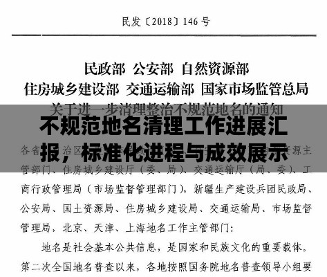不规范地名清理工作进展汇报，标准化进程与成效展示