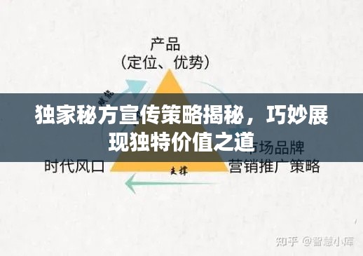 独家秘方宣传策略揭秘，巧妙展现独特价值之道