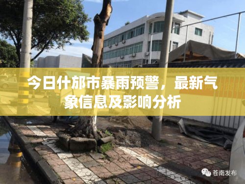 今日什邡市暴雨预警，最新气象信息及影响分析
