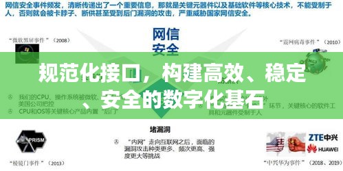 规范化接口，构建高效、稳定、安全的数字化基石