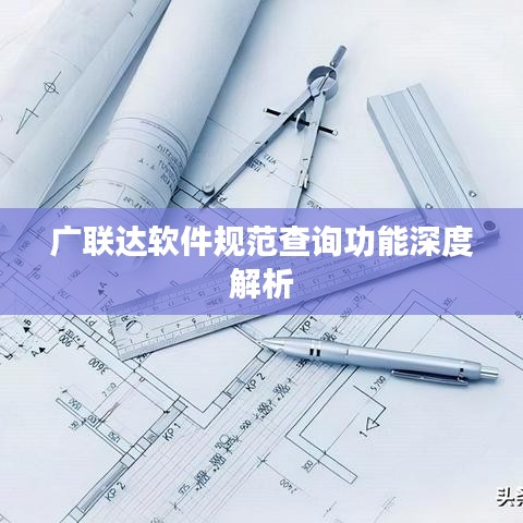 广联达软件规范查询功能深度解析