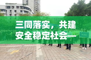 三同落实，共建安全稳定社会——打造无忧环境