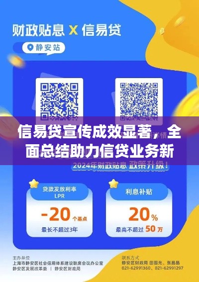信易贷宣传成效显著,全面总结助力信贷业务新突破